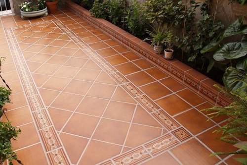 Клинкерная ступень фронтальная Rodamanto Gresmanc 245x334x50/15 мм